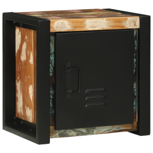 vidaXL Badkamerkast Bruin 40 x 30 x 40 cm Massief Gerecycled Hout