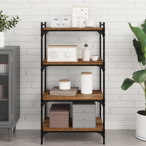 vidaXL Boekenplank Bord 4 pcs Bruin 100 x 40 x 1.5cm Spaanplaat