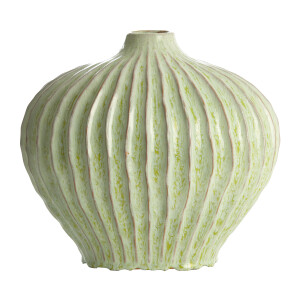 Light & Living Vaas 'Lorito' Keramiek, 30cm, kleur Mintgroen