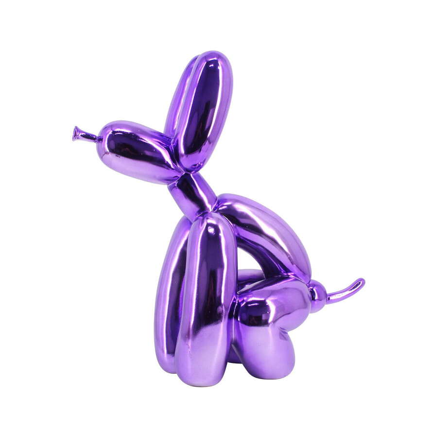 Richmond Decoratie 'Dog' 36cm hoog, kleur Paars Richmond Decoratie 'Dog' 36cm hoog, kleur Paars afbeelding 1