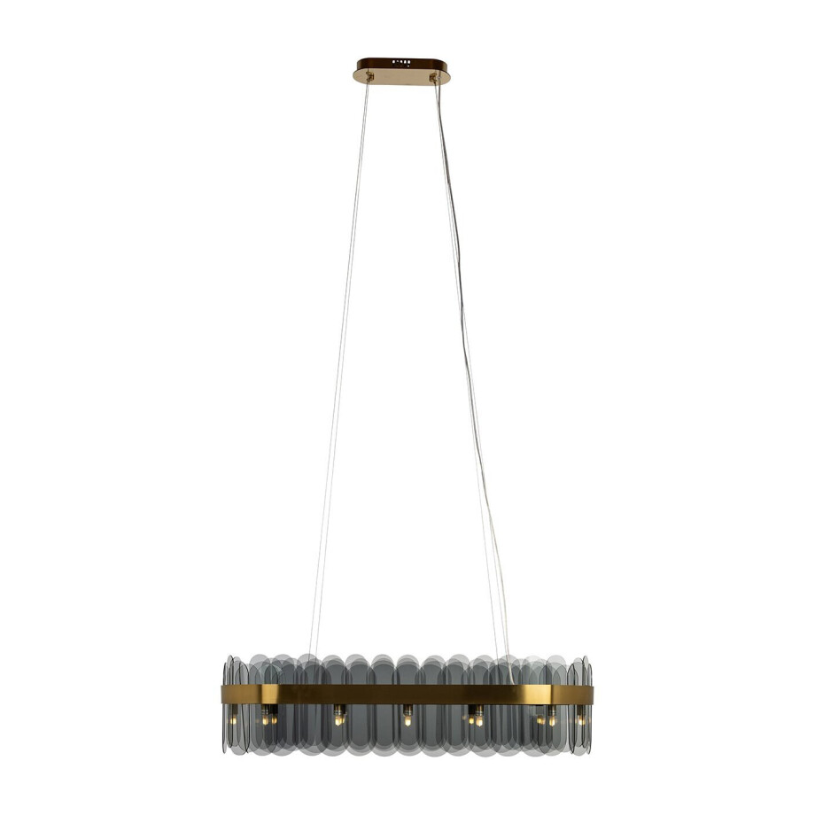 Richmond Hanglamp 'Julio', kleur Brushed Gold Richmond Hanglamp 'Julio', kleur Brushed Gold afbeelding 1
