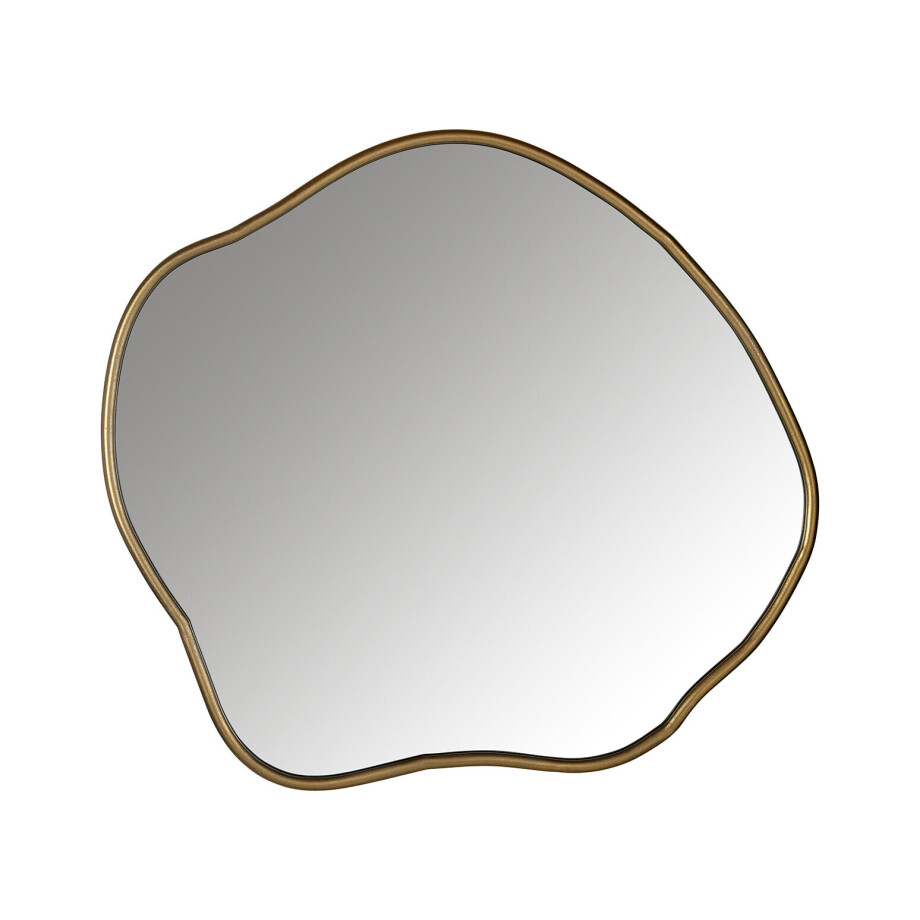 Richmond Spiegel 'Allyson' organisch 79 x 88 cm, kleur Brushed Gold Richmond Spiegel 'Allyson' organisch 79 x 88 cm, kleur Brushed Gold afbeelding 1