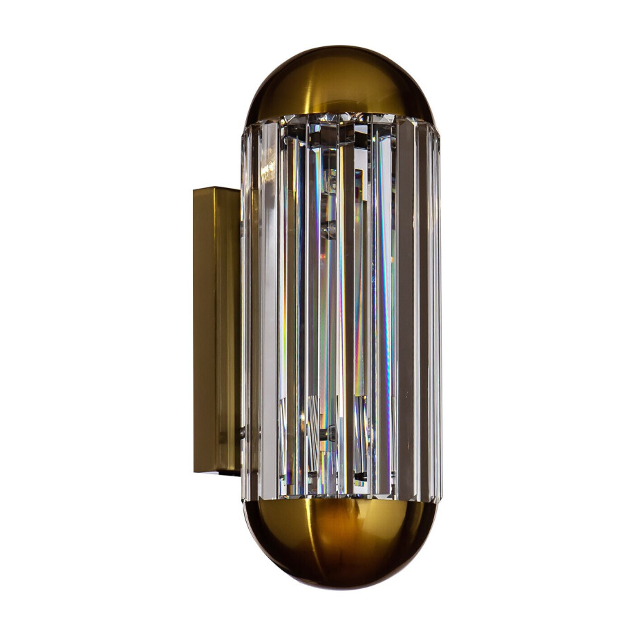 Richmond Wandlamp 'Anja' Crystal, kleur Brons afbeelding 1