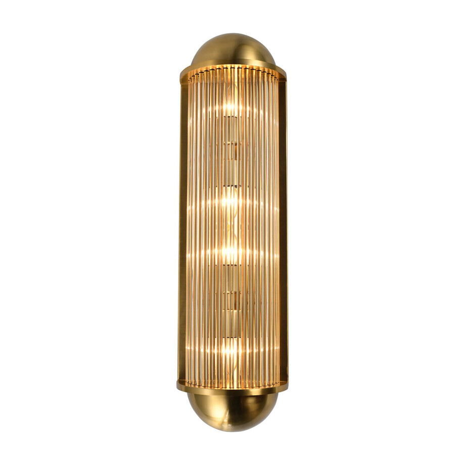 Richmond Wandlamp 'Leeza' 80cm, kleur Brushed Gold afbeelding 1