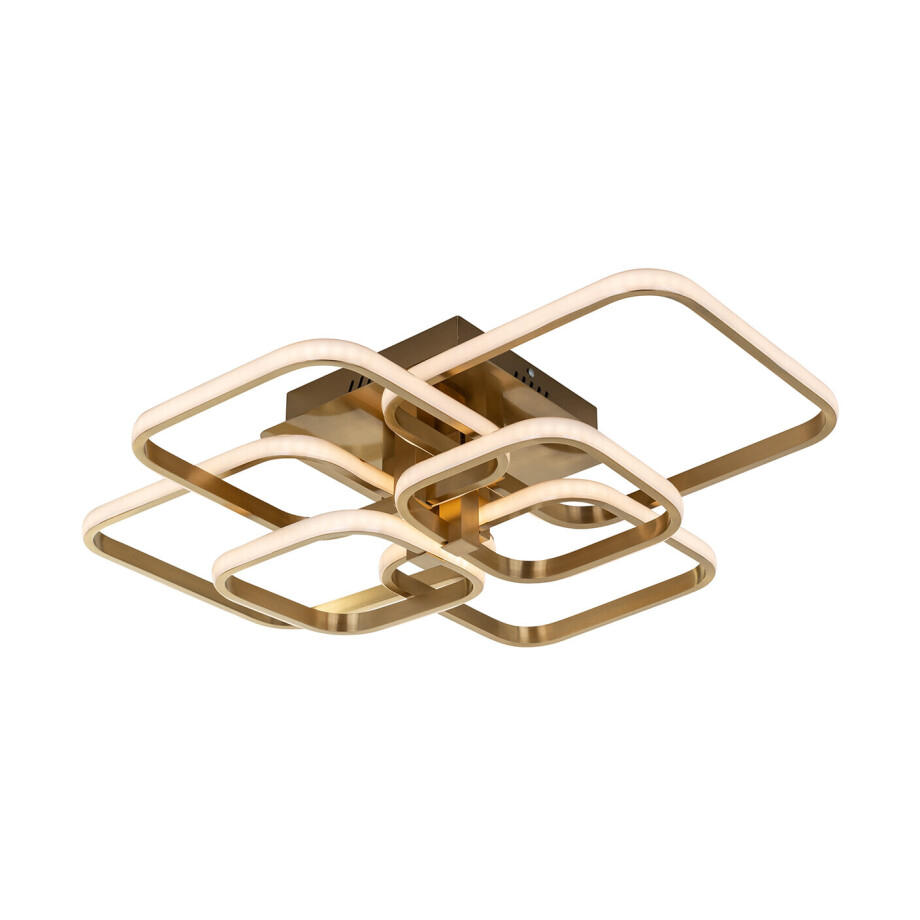 Richmond Plafondlamp 'Cailey' LED, kleur Goud Richmond Plafondlamp 'Cailey' LED, kleur Goud afbeelding