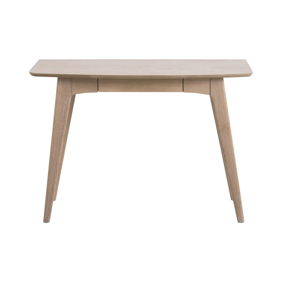 Bendt Bureau 'Ebba' kleur whitewash Bendt Bureau 'Ebba' kleur whitewash afbeelding 1