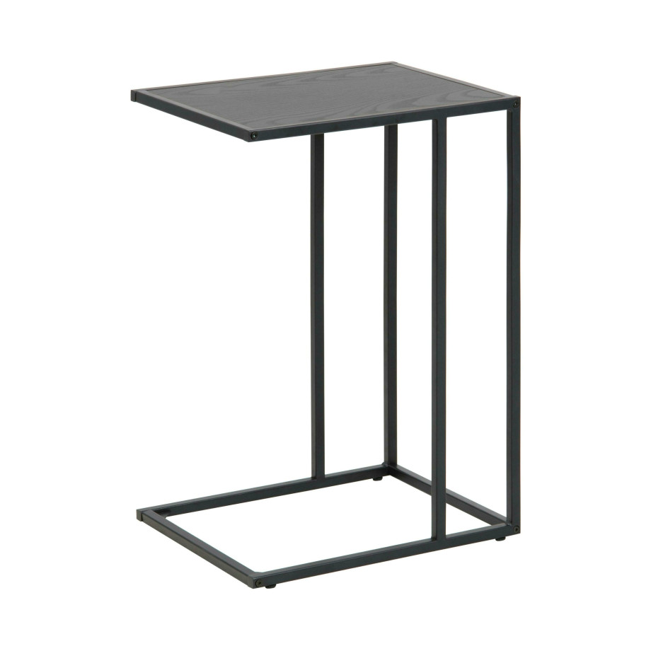 Bendt Laptoptafel 'Holger' Essen en metaal, 43 x 35cm, kleur Zwart afbeelding 1