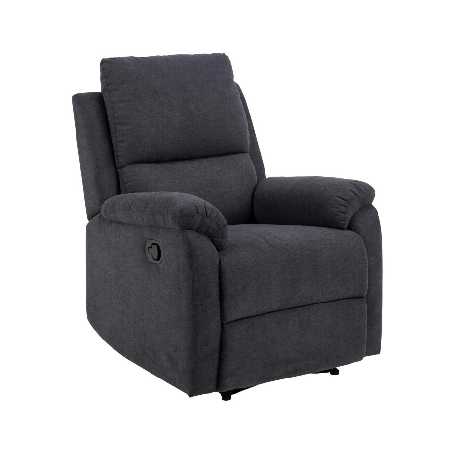 Bendt Relax Fauteuil 'Cherisse' kleur Donkergrijs Bendt Relax Fauteuil 'Cherisse' kleur Donkergrijs afbeelding 1