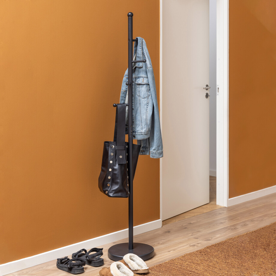 Bendt Staande Kapstok 'Hedvig' Met 6 haakjes, 170cm hoog Bendt Staande Kapstok 'Hedvig' Met 6 haakjes, 170cm hoog afbeelding 1