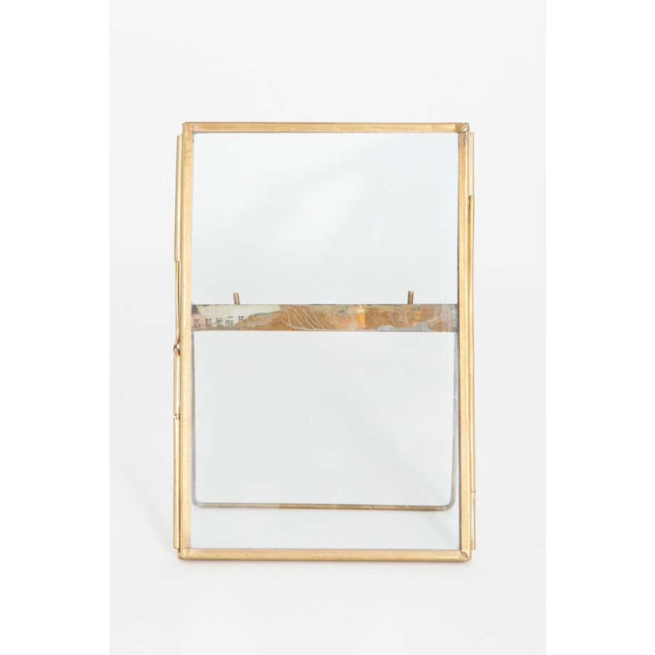 Fotolijst dubbel glas staand (15x9,5 cm) afbeelding 1