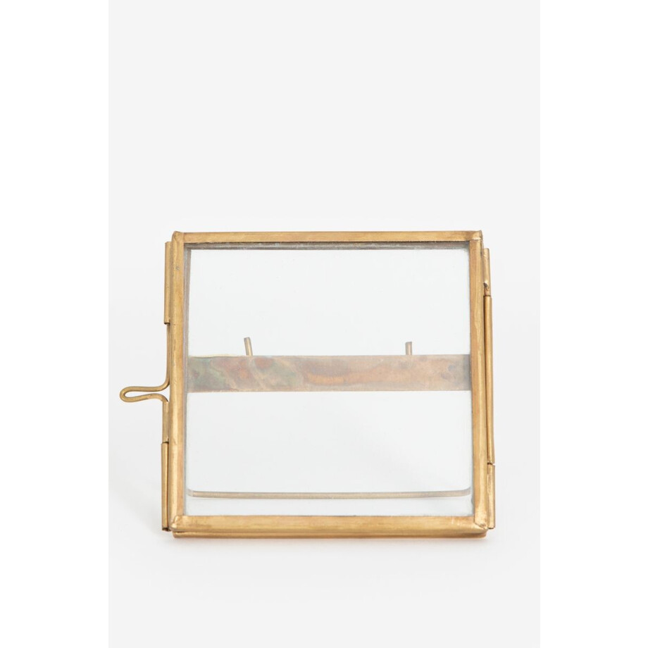 Fotolijst dubbelglas staand (7,5x7,5 cm) afbeelding 1