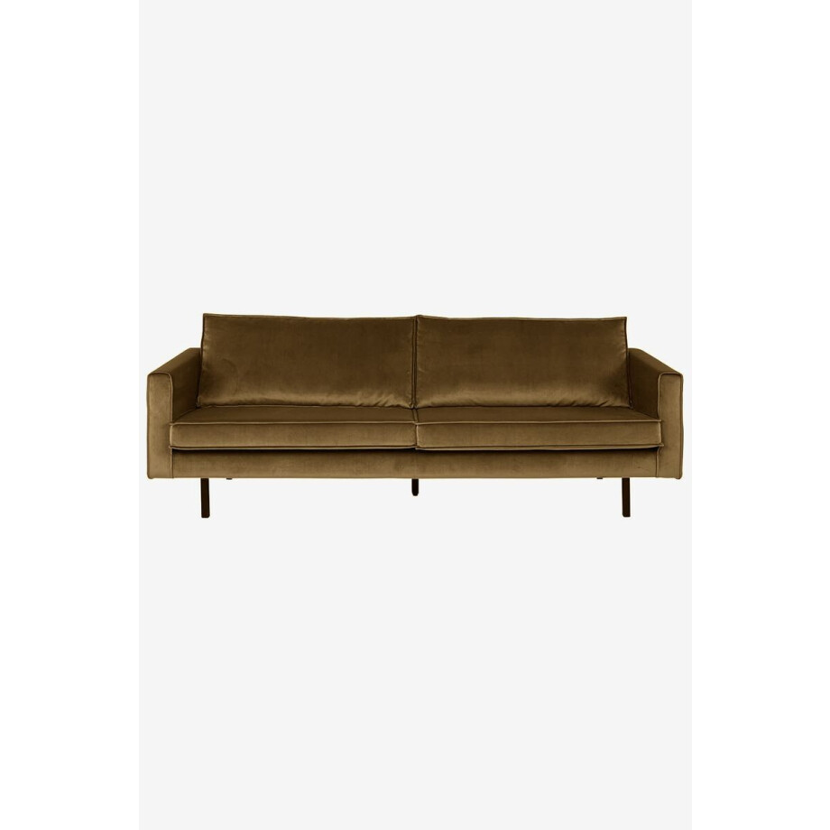 Amsterdam velvet bank 3-zits juke brons afbeelding 1
