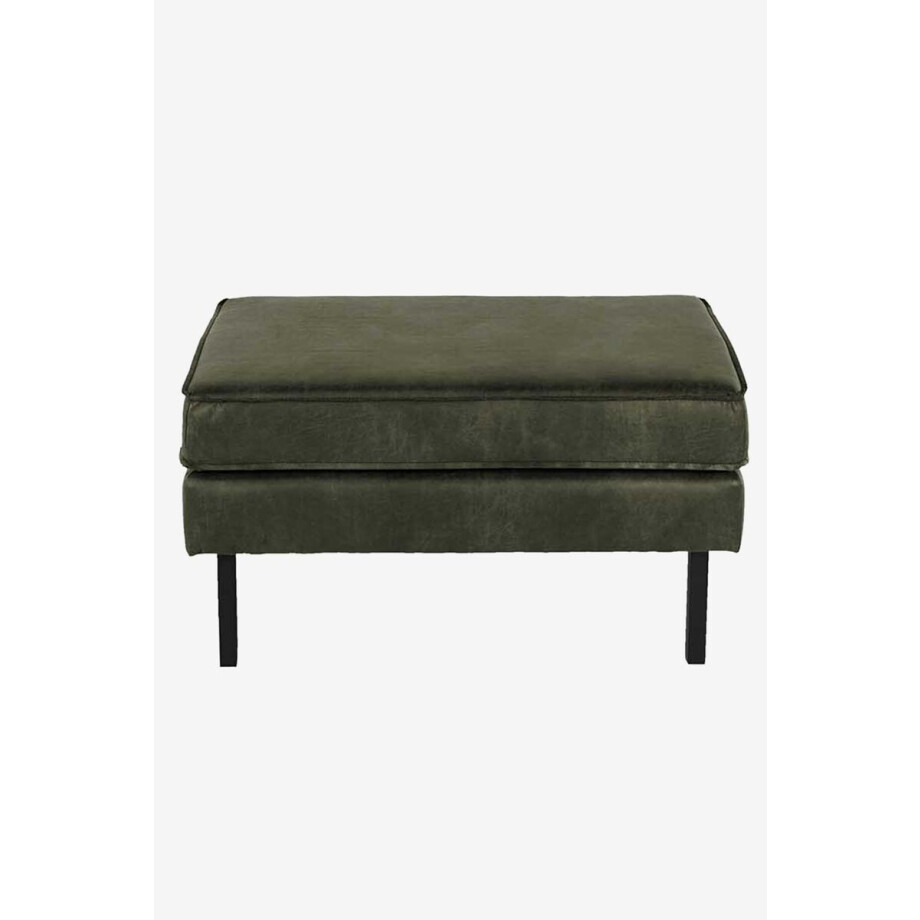 Amsterdam leer outside hocker groen afbeelding 1