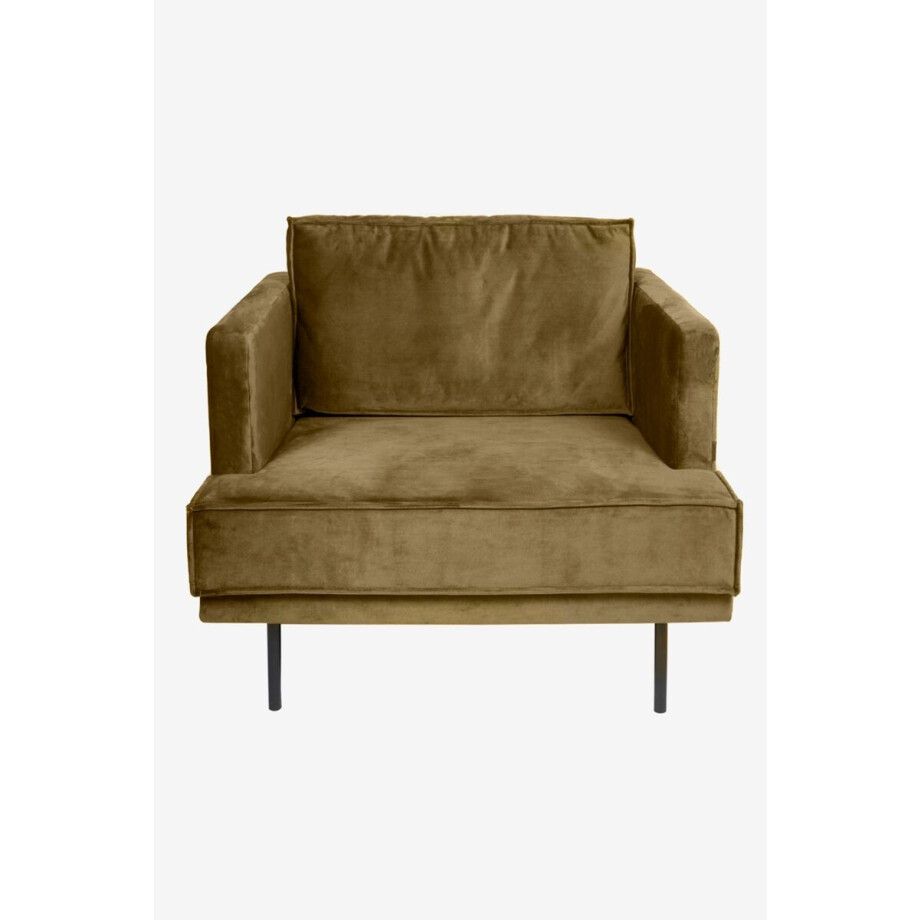 The Duchess velvet loveseat Juke brons The Duchess velvet loveseat Juke brons afbeelding 1