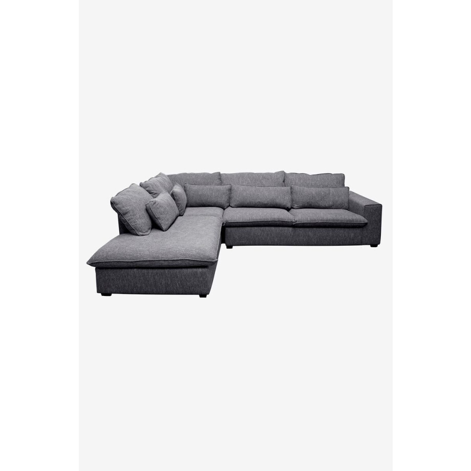 Baron bank 3.5-zits lounge links Unit dark grey afbeelding 1
