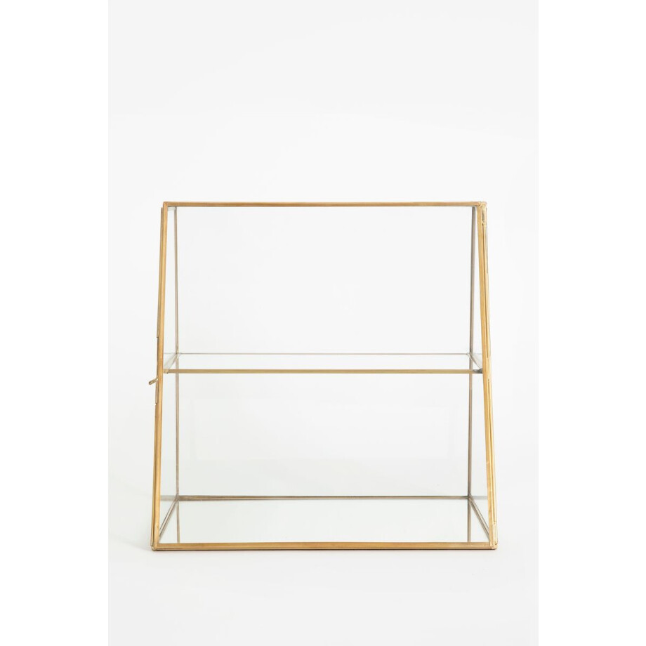 Glazen vitrine kastje Glazen vitrine kastje afbeelding 1