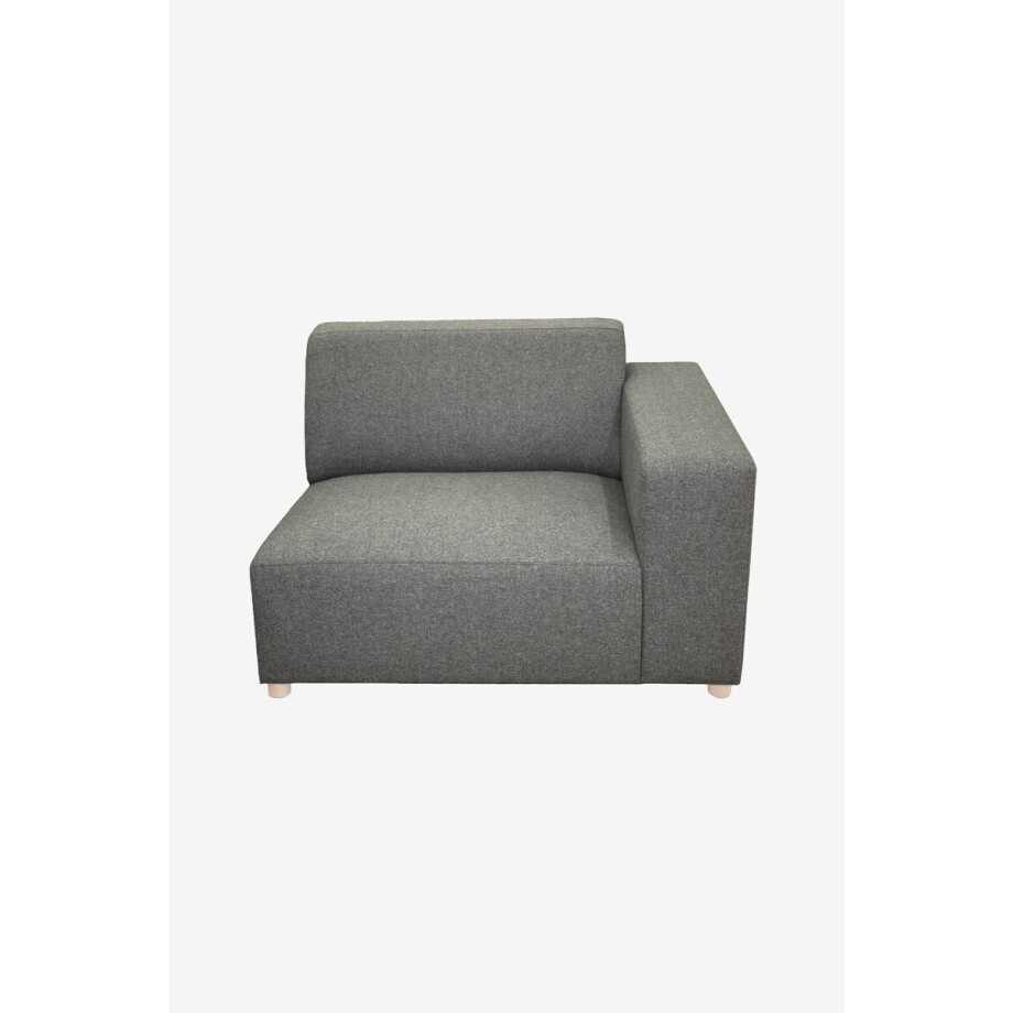 Earl 1.5-zits bank arm rechts Forward dark grey afbeelding 1