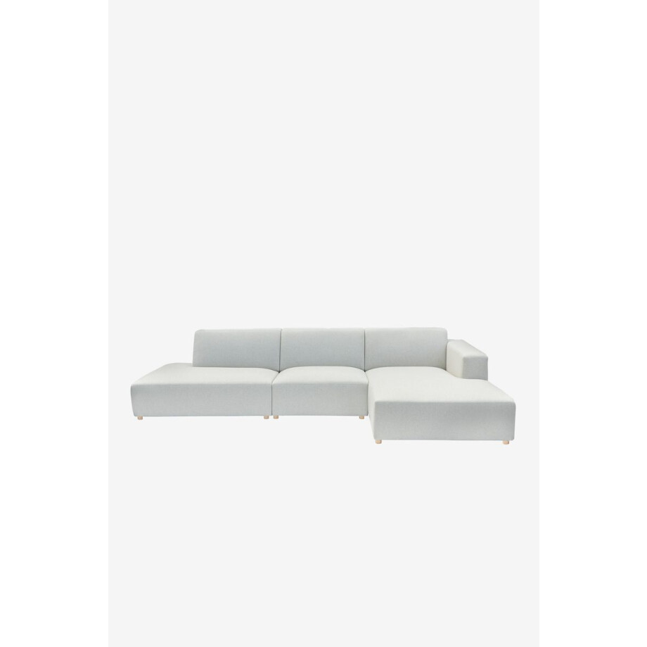 Earl 4-zits bank chaise longue rechts otto longue links Forward light grey afbeelding 1