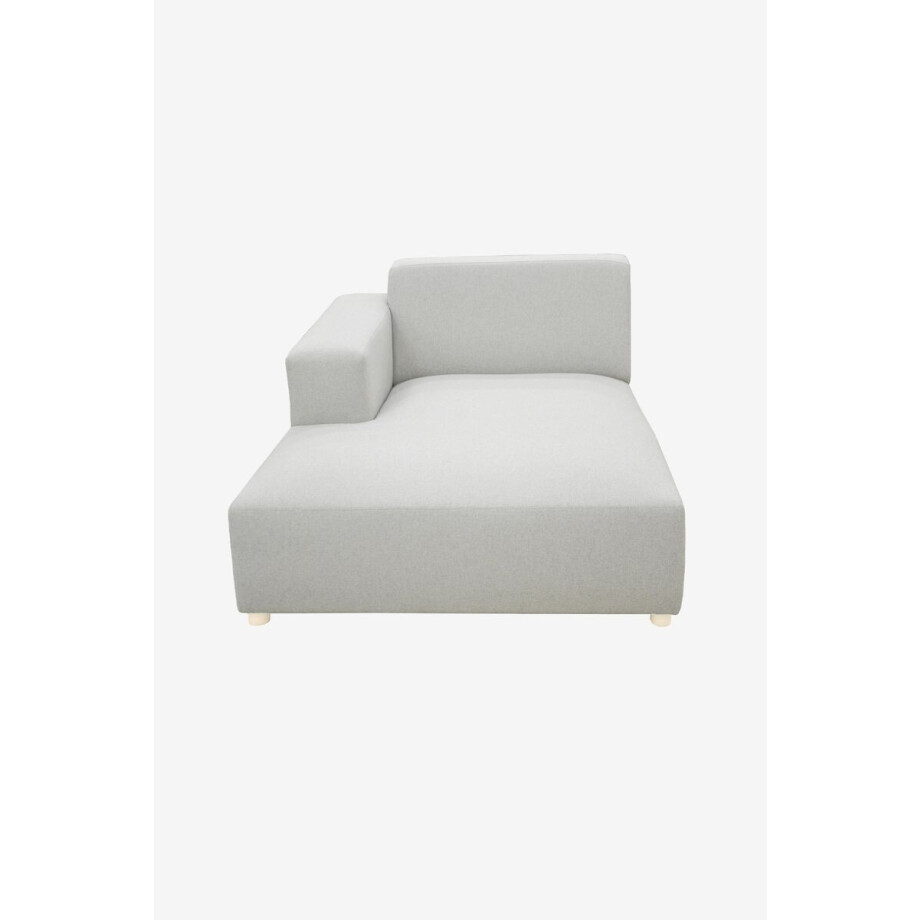 Earl chaise longue links Forward light grey afbeelding 1