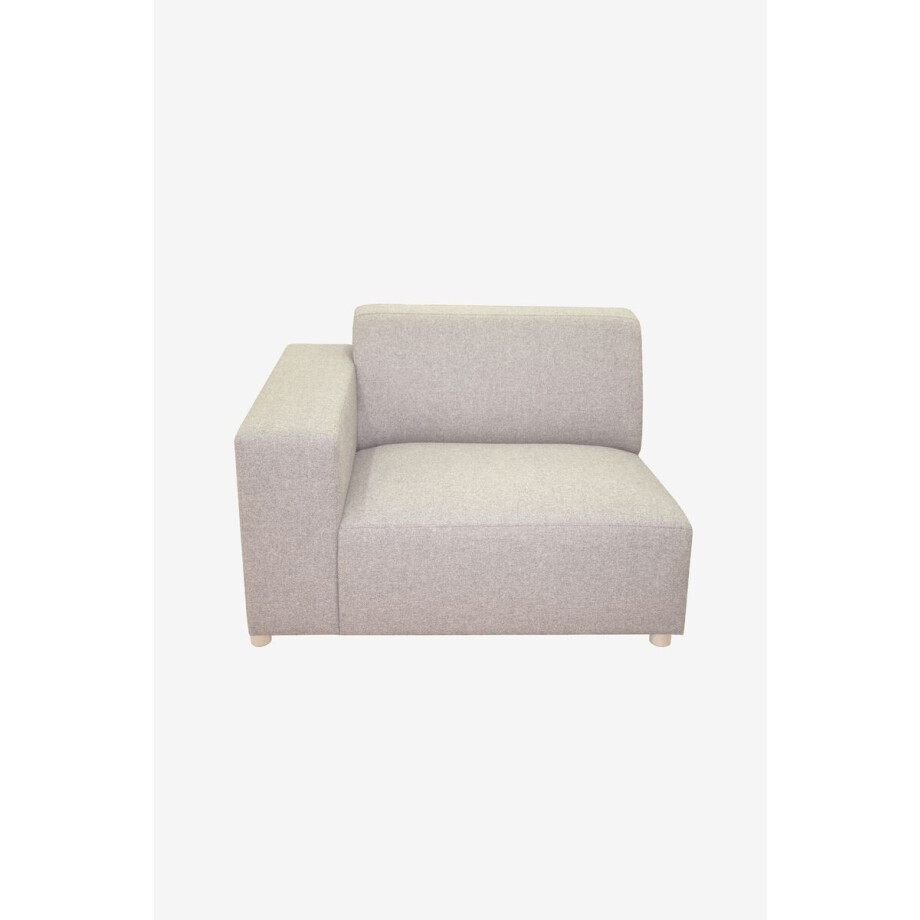 Earl 1.5-zits bank arm links Unit Stone Earl 1.5-zits bank arm links Unit Stone afbeelding 1