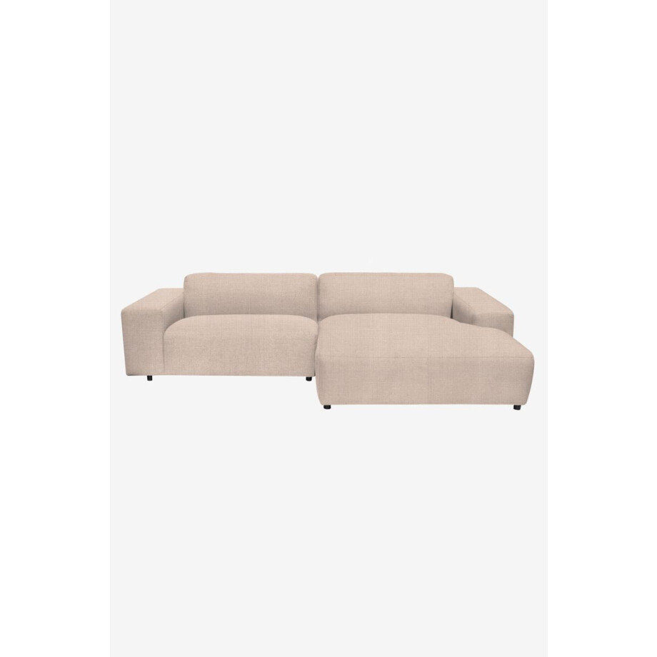 King 3-zits bank chaise longue rechts Dentro ecru afbeelding 1