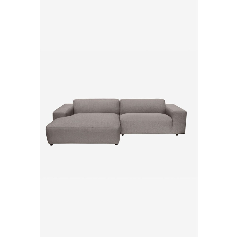 King 3-zits bank chaise longue links soil liver King 3-zits bank chaise longue links soil liver afbeelding 1