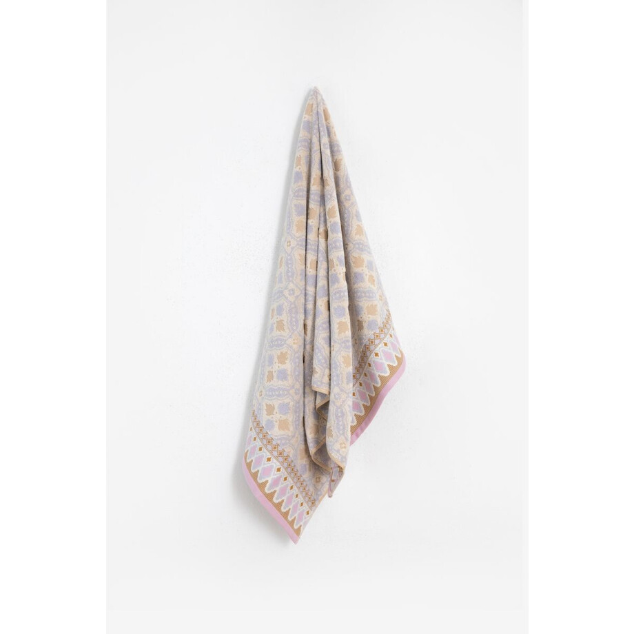 Lichtpaarse handdoek Sevilla afbeelding 1