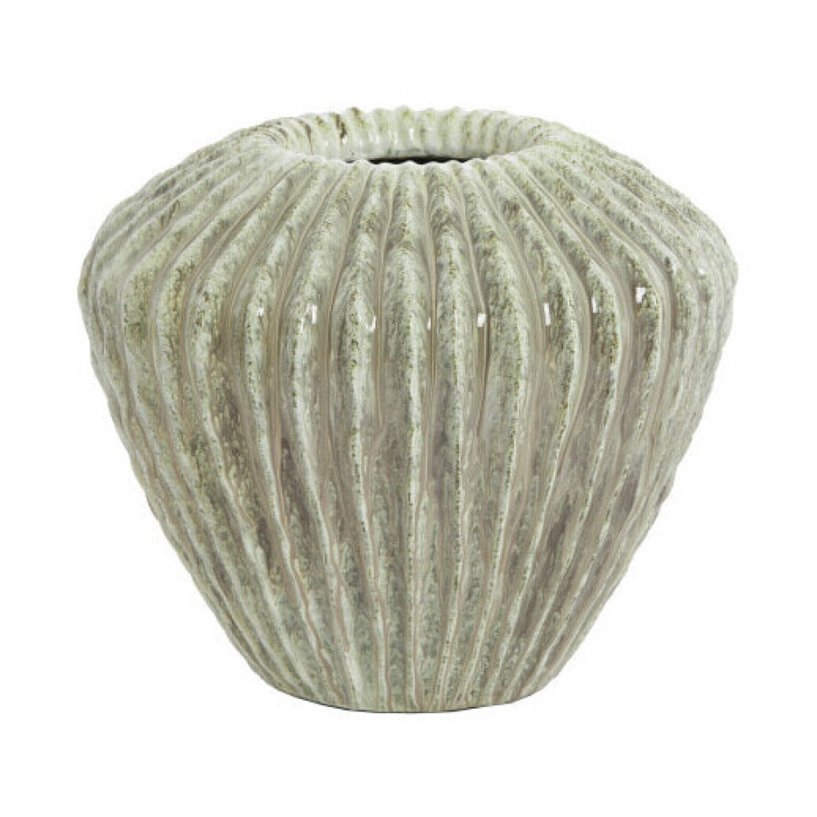 Light & Living Vaas 'Cacti' 28cm, kleur Mintgroen afbeelding 1