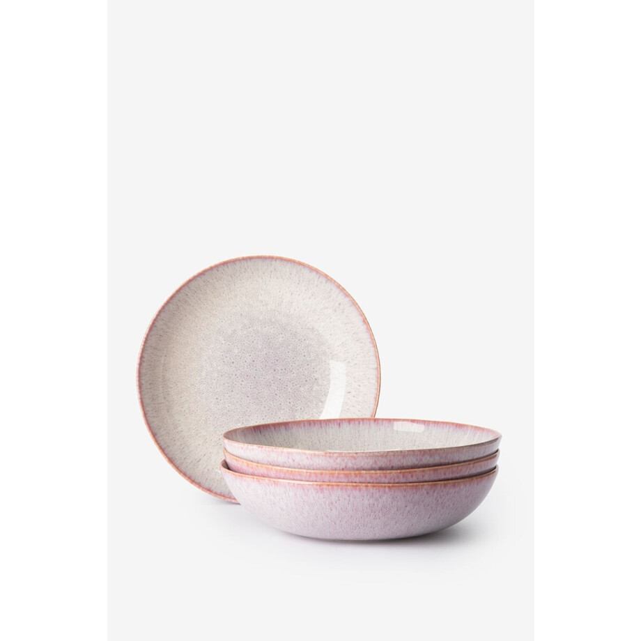 Roze reactive glaze presenteerbord afbeelding 1