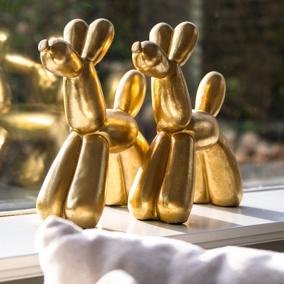 Richmond Decoratie 'Balloon Dog' kleur Goud (per stuk) afbeelding 1