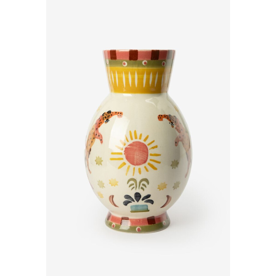 Multicolour vaas met print Multicolour vaas met print afbeelding 1