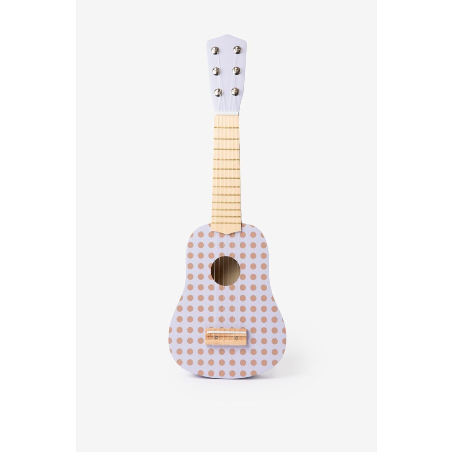 Kids concepts paarse speelgoed gitaar Kids concepts paarse speelgoed gitaar afbeelding 1