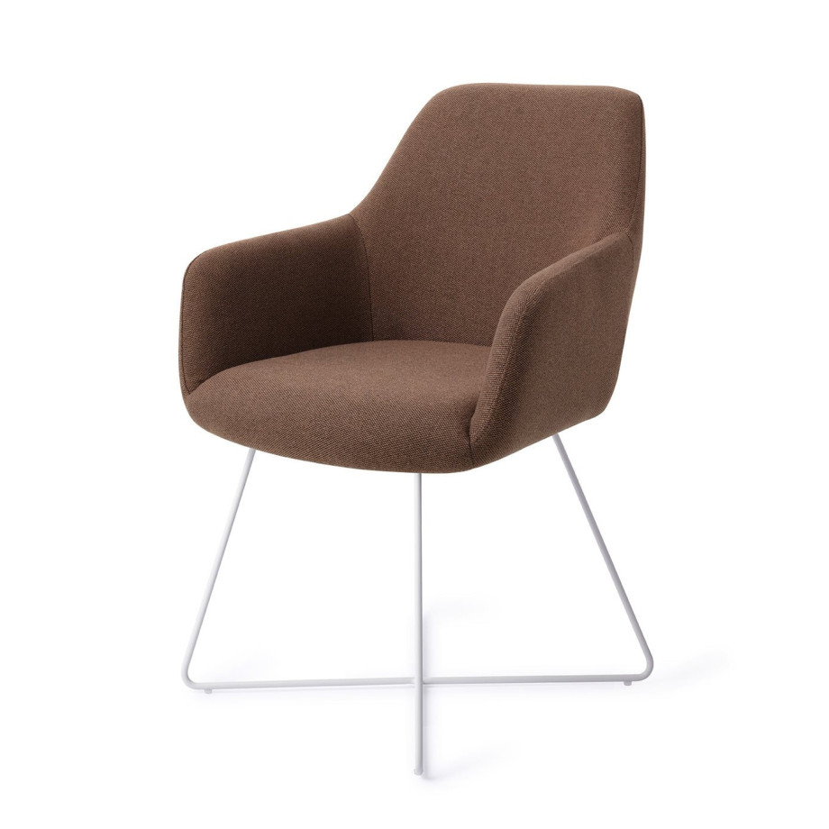 Jesper Home Eetkamerstoel 'Hiroo' Cross White, kleur Rustic Rye afbeelding 1