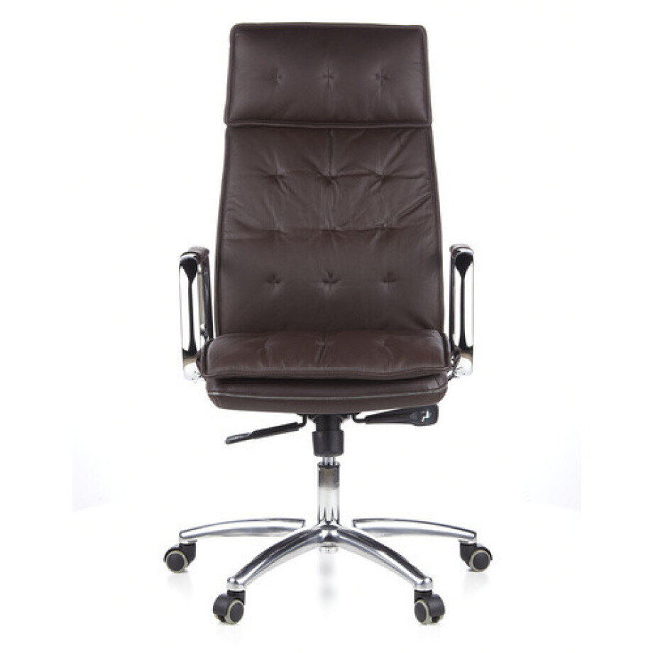 VILLA 20 - Professionele directiestoel Bruin VILLA 20 - Professionele directiestoel Bruin afbeelding 1