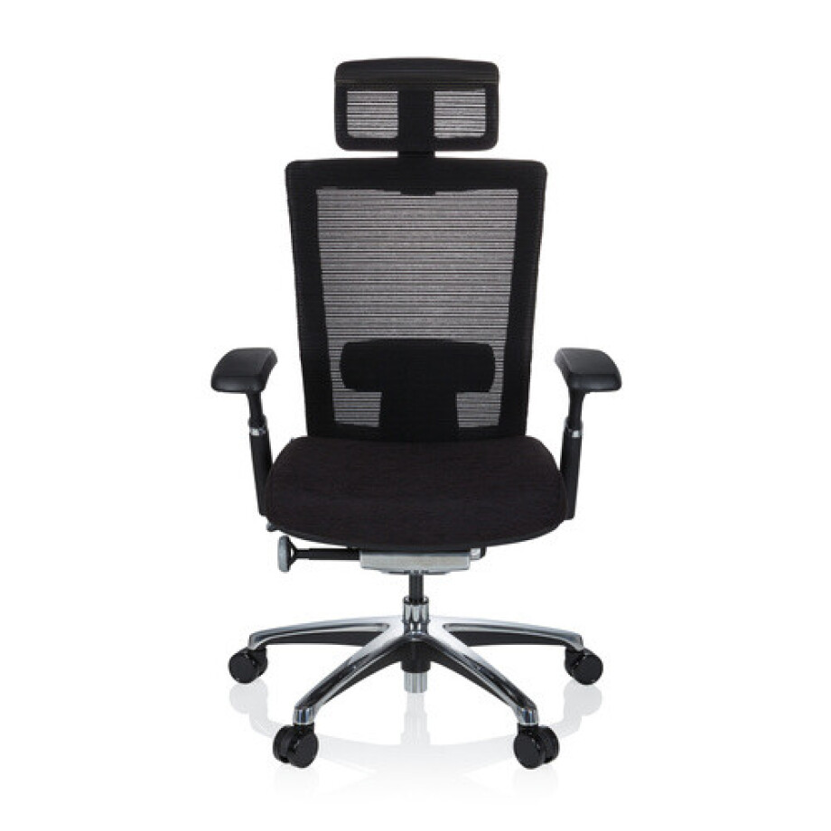 NOVA PRO I - High end bureaustoel Zwart NOVA PRO I - High end bureaustoel Zwart afbeelding 1