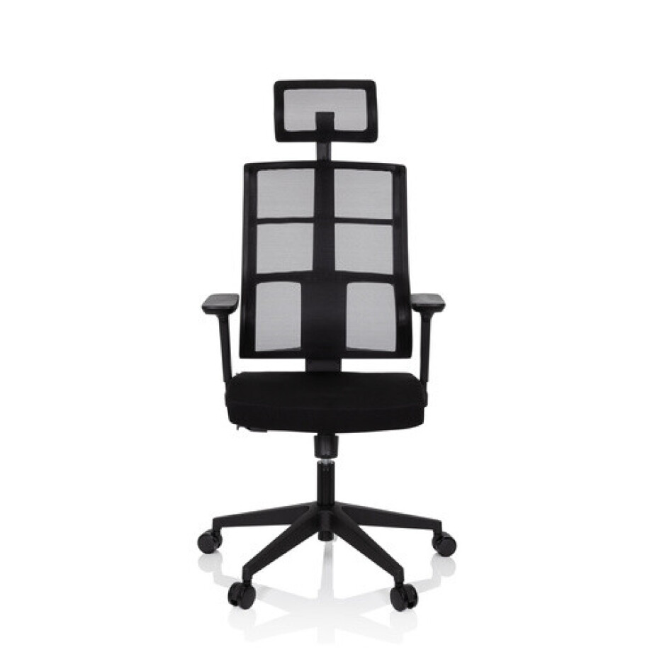 SPINIO PRO - Professionele bureaustoel Zwart SPINIO PRO - Professionele bureaustoel Zwart afbeelding 1