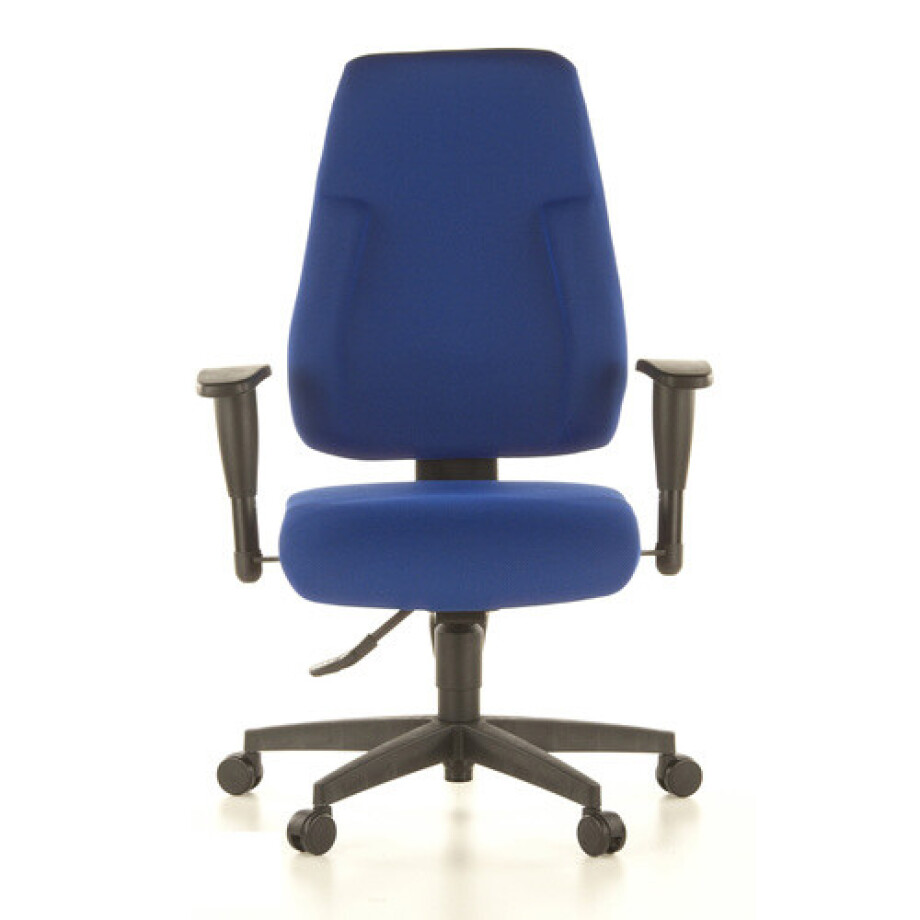 LADY SITNESS C AL.K2 - Professionele bureaustoel Blauw Stof afbeelding 1