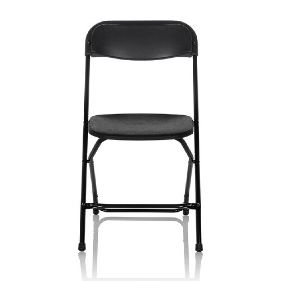 TUDELA XXL B | Belastbaar tot 190 kg - Oudoor stoel Zwart TUDELA XXL B | Belastbaar tot 190 kg - Oudoor stoel Zwart afbeelding 1