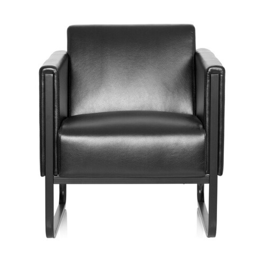BALI BLACK | 1-Zits - Gestoffeerde fauteuil Zwart BALI BLACK | 1-Zits - Gestoffeerde fauteuil Zwart afbeelding 1