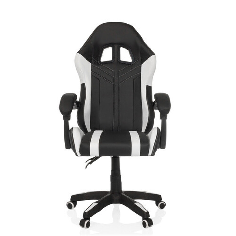 GAMEBREAKER W02 - Gamestoel Zwart/Wit afbeelding 1