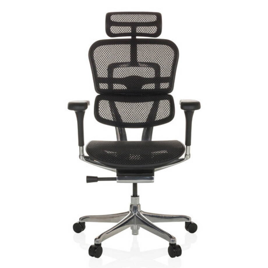 ERGOHUMAN GEN2 | net - Luxe directiestoel Zwart ERGOHUMAN GEN2 | net - Luxe directiestoel Zwart afbeelding 1