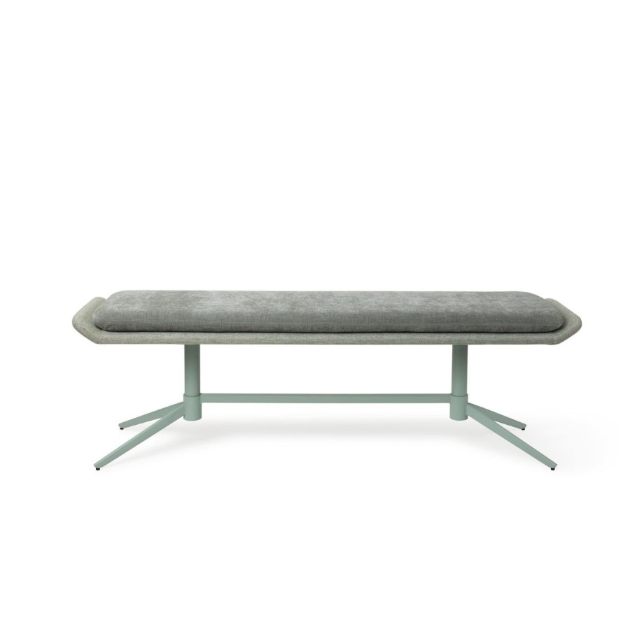 Jesper Home Eetkamerbank 'Oketo' 162cm, kleur Green Midori afbeelding 1