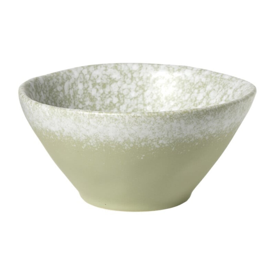 Schaaltje groot olivo - lichtgroen - ø15.5x7.5 cm afbeelding 