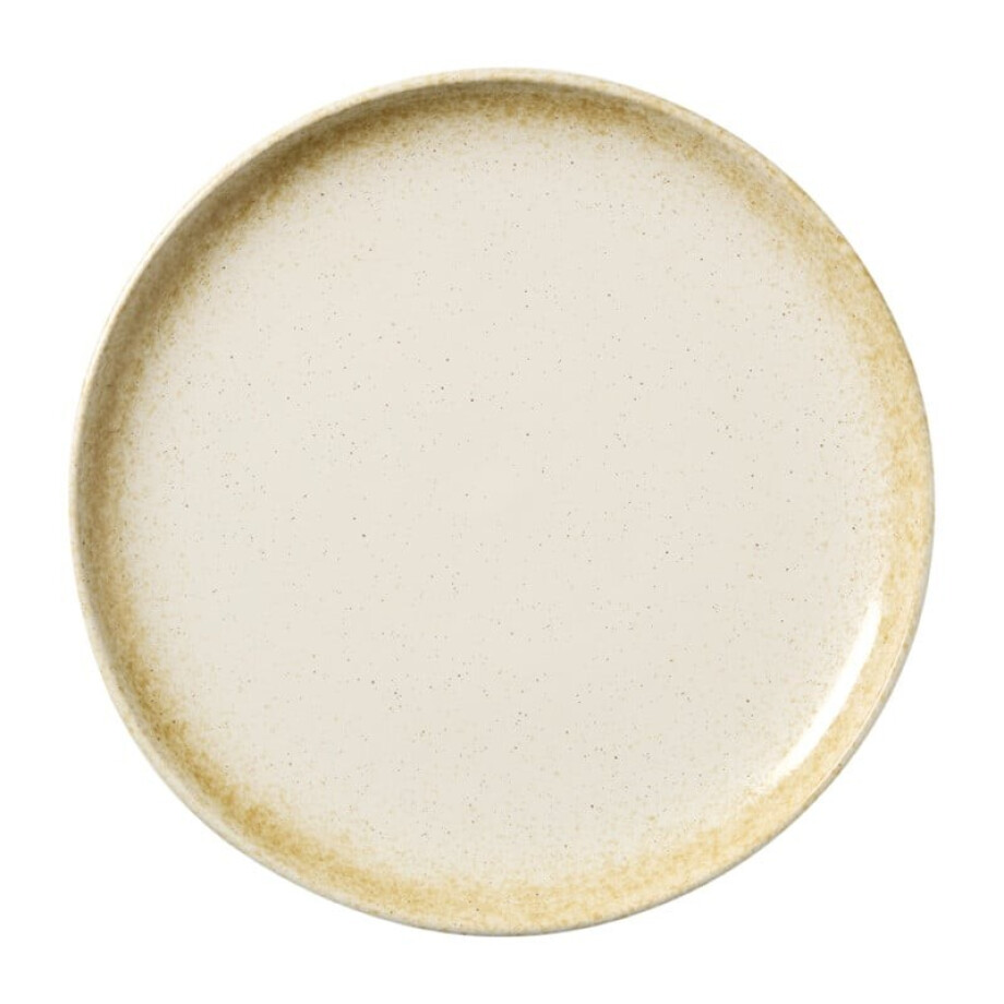 Ontbijtbord olivo - wit - ø20x2.3 cm afbeelding 