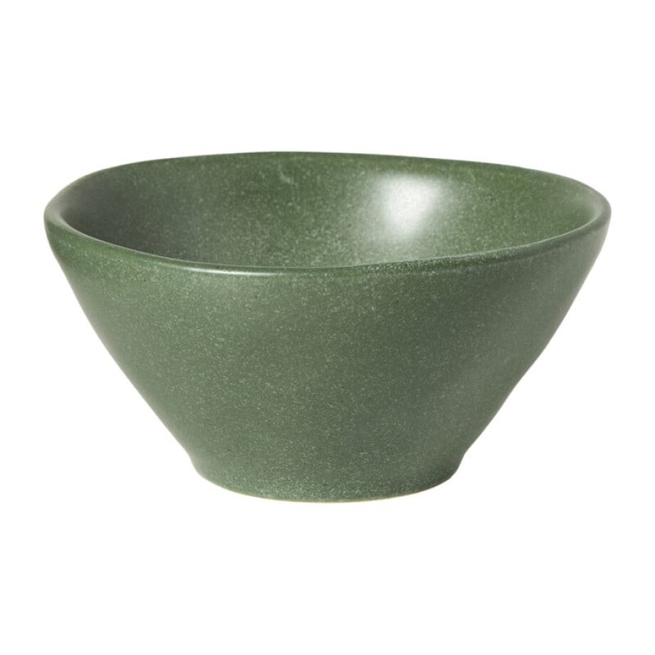 Schaaltje groot olivo - donkergroen - ø15.5x7.5 cm afbeelding 