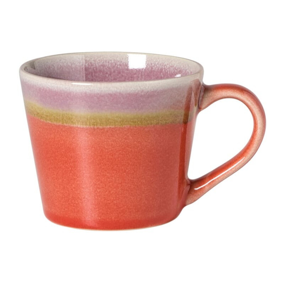 Mok roots groot - rood/paars - 410 ml afbeelding 