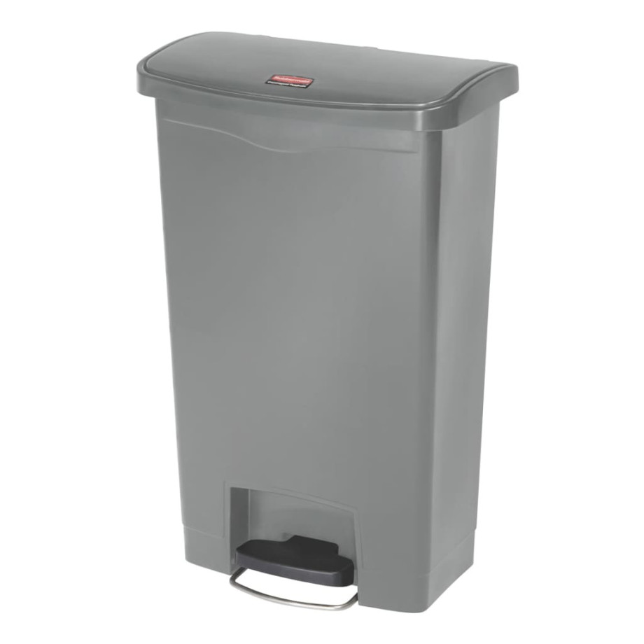 Rubbermaid Pedaalemmer Slim Jim 50 L grijs afbeelding 1