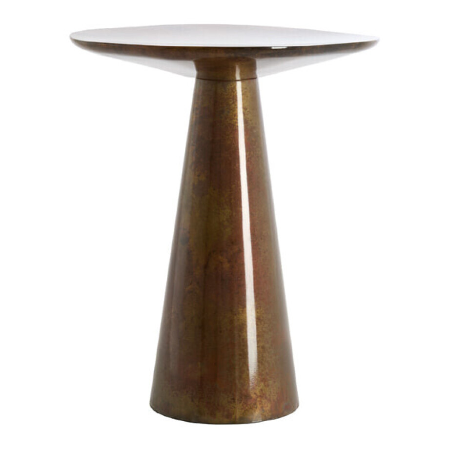 Light & Living Bijzettafel 'Abala' 45 x 45cm, kleur Koper/Brons Light & Living Bijzettafel 'Abala' 45 x 45cm, kleur Koper/Brons afbeelding 1