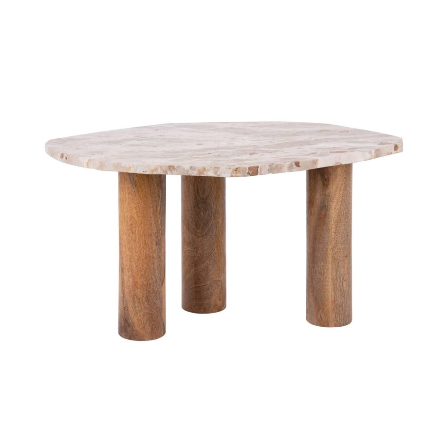 Salontafel Organic marmer | LEITMOTIV Salontafel Organic marmer | LEITMOTIV afbeelding 1