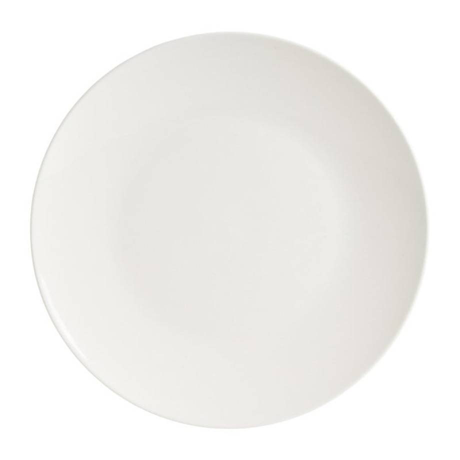 Basic dinerbord rond - wit - Ø26.5 cm afbeelding 